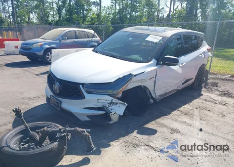 2021 Acura Rdx A-Spec Package z USA, uszkodzony, nr VIN 5J8TC2H63ML010925